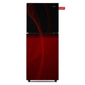 Orient Crystal 330 Liters Refrigerator Glaze Red 
