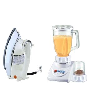 Oxford Blender 2 In 1 + National Deluxe Automatic Iron RM-57
