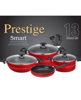 Prestige Smart Non-Stick 13 Pieces Set