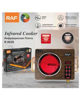 RAF Electric Stove & Infrared Cooker & Hot Plate R.8029 with Large Fire Power – 3500w