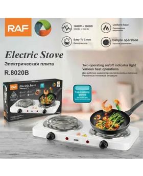 RAF Electric Stove Two Cooking Plates 2000 W R.8020B
