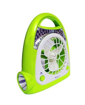 Kamisafe Battery & Electric - Table Fan - High Speed Rechargable Fan with  LED Light