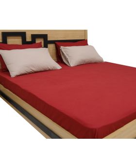 Red-028 Bed Sheet Set