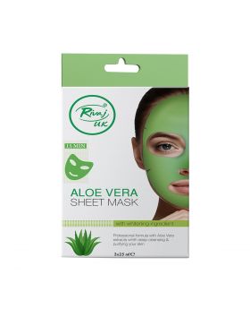 Rivaj UK Aloe Vera Sheet Mask 3 x 25ml
