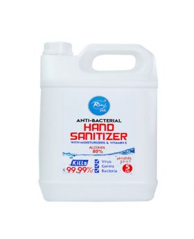 Rivaj UK Anti Bacterial Hand Sanitizer Bottle - 5 Ltr