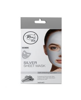 Rivaj UK Silver Sheet Mask 3 x 25ml