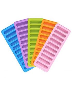 Silicone Ice Cube Tray - Long Ice Cubes