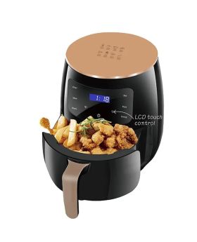 Silver Crest S-18 Extra Large Air Fryer For Cooking, Frying, Baking| Touch Temperature Control System| 6 Litres Capacity|