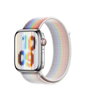 42mm-44mm-45mm Pride Edition Sport Loop for Apple Watch – Pink