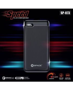SPACE Speed PD + QC 3.0 Power Bank Series 10000 mAh