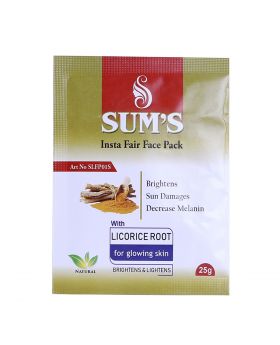 Sum's Insta Fair Face pack With Licorice Root