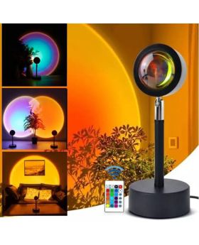 Creative Sunset Lamp Floor-Table Lamp Bedroom Projection