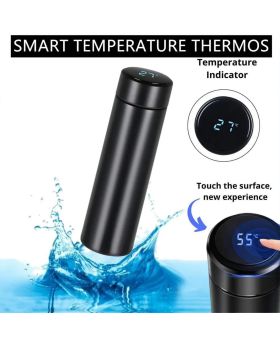 Smart Thermos Water Bottle Led Digital Temperature Display Stainless Steel