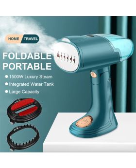Handheld Garment Steamer 120ml Portable Electric Iron Steamer Garment Handheld Household Fabric Steam Iron for Clothes 1500W 