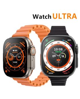 HW8 Ultra Smartwatch Men Series 8 NFC Body Temperature Watch Blood Sugar SOS 3 Button Waterproof Men Women Smart Watch 45MM HW8