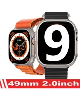 2023 Smart Watch 9 49mm Smartwatch High Refresh Rate Wireless Charging NFC Men Women For Sport