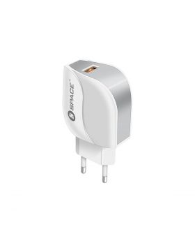 SPACETECH DUAL USB PORT WALL CHARGER WC-106