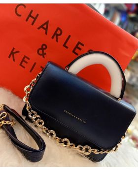 Stylish Charles and Keith with dust bag and half belt and half chain only