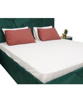 White-015 Bed Sheet Set