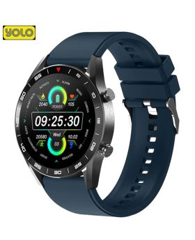 YOLO Fortuner PRO BT Calling Smart Watch 1.32" HD Display Heart Rate Sensor SpO2 Monitor Music Playback Built-in Speaker and Microphone