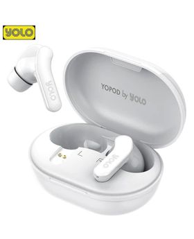 YOLO YoPod TWS Wireless Bluetooth Touch Control Environment Noise Cancellation Earbuds With Mic