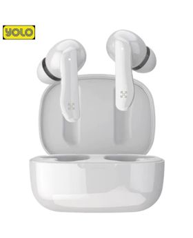 YOLO YoPod2 True Wireless Earphones | Super Low Latency Mode | Environment Noise Cancellation Earbuds | Bluetooth 5.2 Earbphones | Bass Boosted Drivers