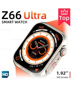 Watch Ultra Z66 Ultra Smart Watch Series 8 Bluetooth Dial Call Heart Rate Blood Oxygen For Men Women Smartwatch