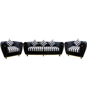 Zebra Sofa Set (5 Seater)